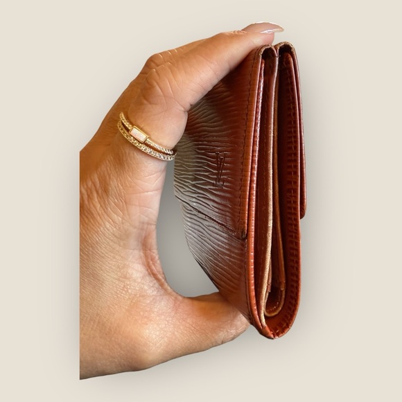 Louis Vuitton Brown Epi Compact Wallet - Picture 3 of 4